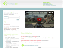 Tablet Screenshot of codehook.com